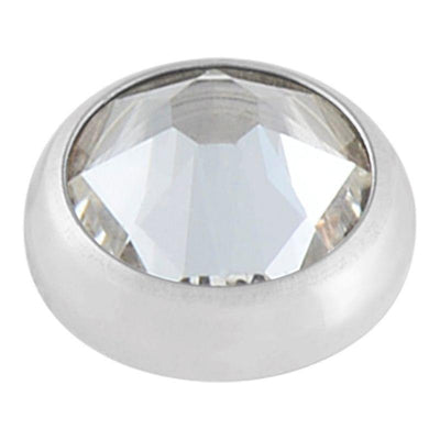 Swarovski Crystal Flat Attachment - No Foil -  LouLou's Body Jewellery 