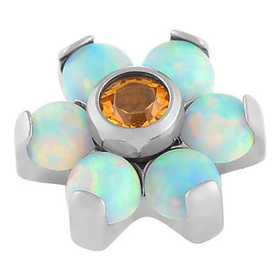The 'Serengeti Sunset' Flower Attachment -  LouLou's Body Jewellery 