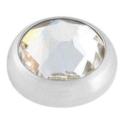 Swarovski Crystal Flat Attachment -  LouLou's Body Jewellery 