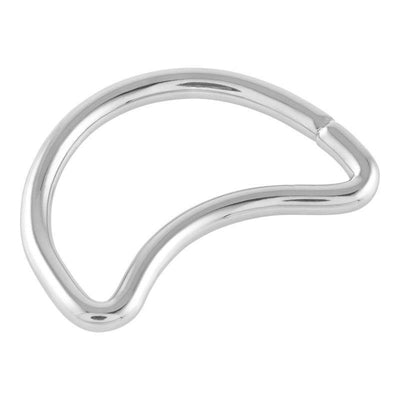 Crescent Moon Seamless Ring -  LouLou's Body Jewellery 