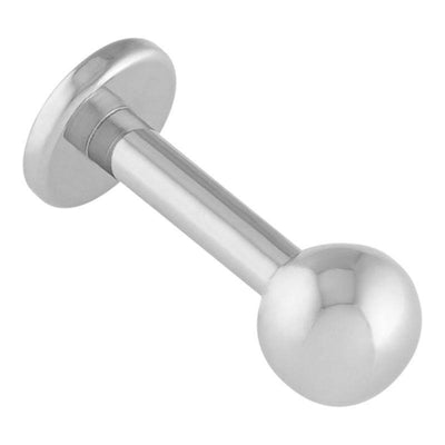 Classic Ball Labret Bar 1.6mm -  LouLou's Body Jewellery 