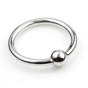 TL - 14ct White Gold Seamless BCR Twist Ring - 1mmx8mm -  LouLou's Body Jewellery 